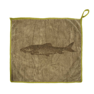 Korum Classic Barbel Print Microfibre Towel